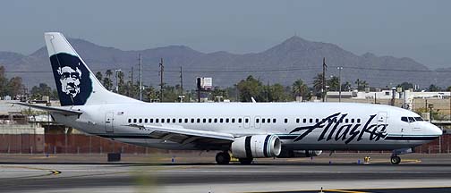 Alaska Boeing 737-4Q8 N779AS at Phoenix Sky Harbor, March 30, 2012